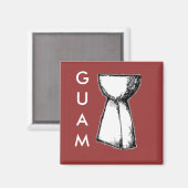 guam Magnet (Vorderseite/Rückseite)