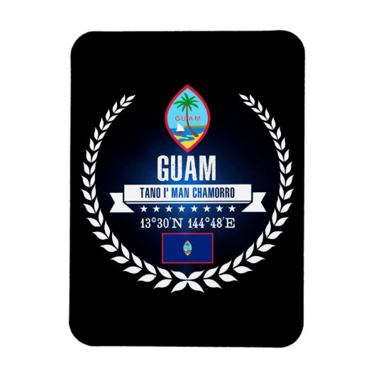 Guam Magnet (Vertikal)