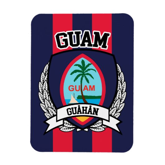 Guam Magnet (Vertikal)