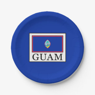Guam Pappteller