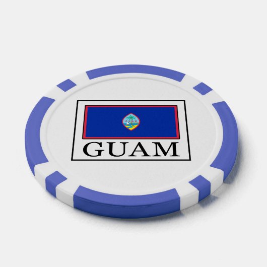 Guam Pokerchips (Einzeln)