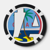 Guam Pokerchips (Rückseite)