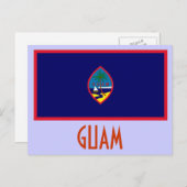 Guam Postkarte (Vorne/Hinten)