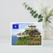 Guam - Puntan Dos Amantes - Postkarte (Stehend Vorderseite)