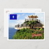 Guam - Puntan Dos Amantes - Postkarte (Vorne/Hinten)
