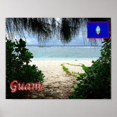 Guam - Ritidian Beach Poster (Vorne)