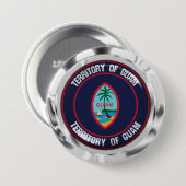 Guam Round Emblem Button (Vorne & Hinten)