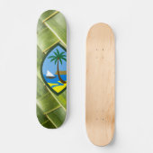 GUAM RUN 671 Coconut Weave Skateboard (Vorderseite)