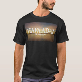 GUAM RUN 671 Hafa Adai Sunset T - Shirt