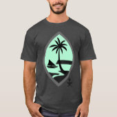 GUAM RUN 671 Mint Siegel T-Shirt (Vorderseite)