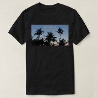 GUAM RUN 671 Sunset Trees T - Shirt
