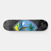 GUAM RUN 671 Urban Camouflage Siegel II Skateboard (Horizontal)