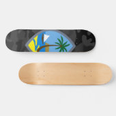GUAM RUN 671 Urban Camouflage Siegel II Skateboard (Horizontal)