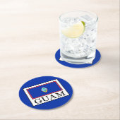 Guam Runder Pappuntersetzer (Vor Ort)