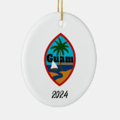 Guam Siegel 2024 Ornament (Rechts)