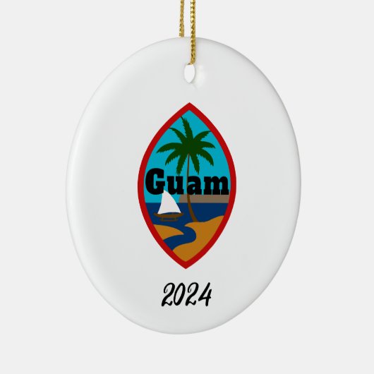 Guam Siegel 2024 Ornament (Rechts)