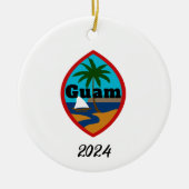 Guam Siegel 2024 Ornament (Vorne)