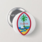 Guam-Siegel GU Button (Vorne & Hinten)