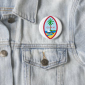 Guam-Siegel GU Button (Beispiel)