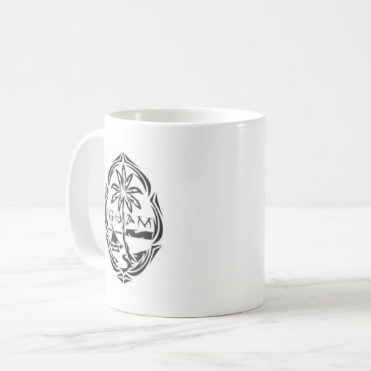 Guam-Siegel Kaffeetasse (Vorderseite Links)