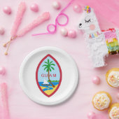 Guam-Siegel Pappteller (Party)