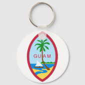 Guam Siegel Schlüsselanhänger (Vorderseite)