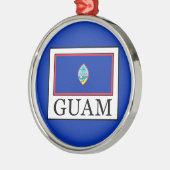 Guam Silbernes Ornament (Links)