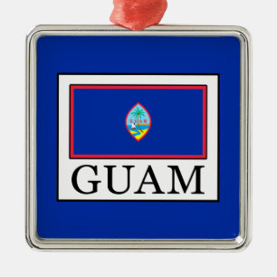 Guam Silbernes Ornament