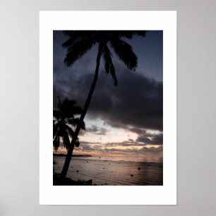 Guam-Sonnenuntergang Poster