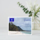 Guam - Strand - Postkarte (Stehend Vorderseite)