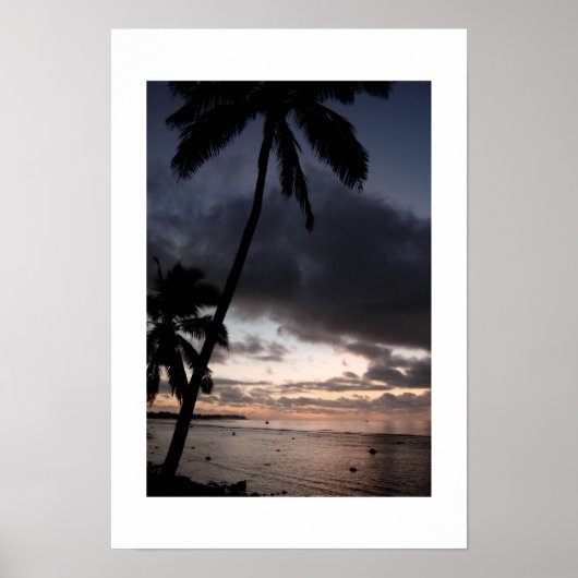 Guam Sunset Poster (Vorne)