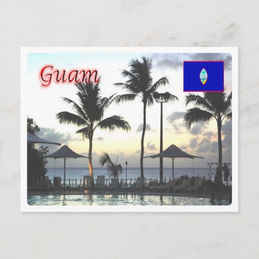 Guam - Sunset - Postkarte (Vorderseite)