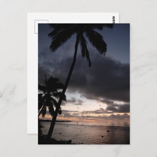 Guam Sunset Postkarte (Vorne/Hinten)