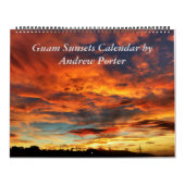Guam Sunsets 12 Monate Kalender (Titelbild)
