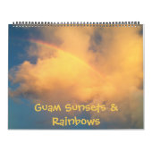Guam Sunsets & Rainbows 18 Monate Kalender (Titelbild)