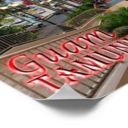 Guam - Tamuning - Poster (Ecke)