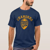 Guam Tank Top Guamanian Ohrs 671 Chamorro Navy (Vorderseite)