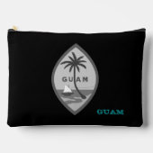 Guam-Tasche, guamaianisches Wappen / Flagge Zubehörtasche (Vorderseite)