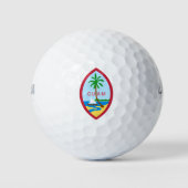 Guam Territory Siegel Golfball (Vorderseite)