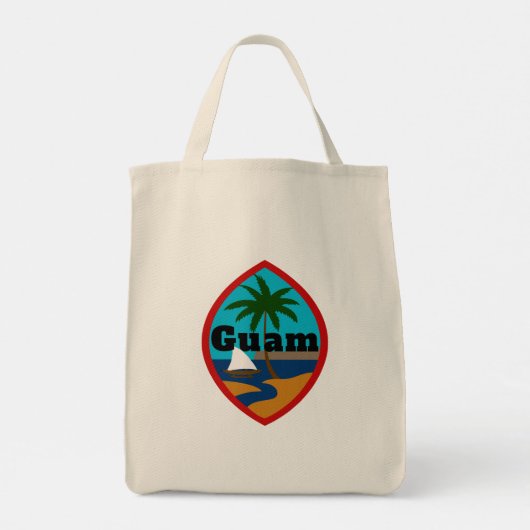 Guam Tote Bag Tragetasche (Rückseite)