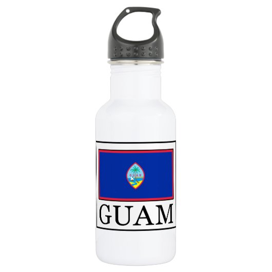 Guam Trinkflasche (Vorderseite)