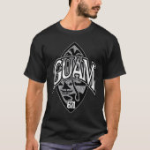 Guam USA Siegel Chamorro Pride Guamanian Islander T-Shirt (Vorderseite)