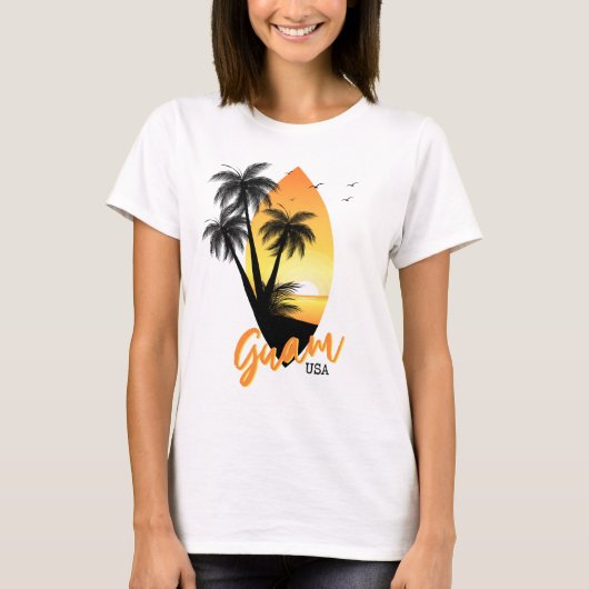 Guam USA T-Shirt (Vorderseite)