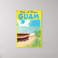 Guam Vintage Travel Poster