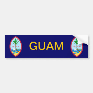 Guam-Wappen Autoaufkleber