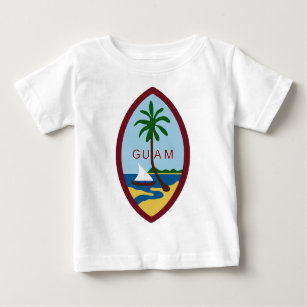 Guam-Wappen Baby T-shirt