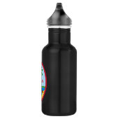 Guam-Wappen Edelstahlflasche (Rechts)