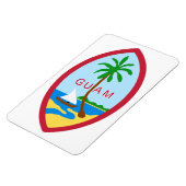 Guam-Wappen Magnet (Linke Seite)