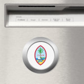 Guam-Wappen Magnet (In Situ (Geschirrspüler))