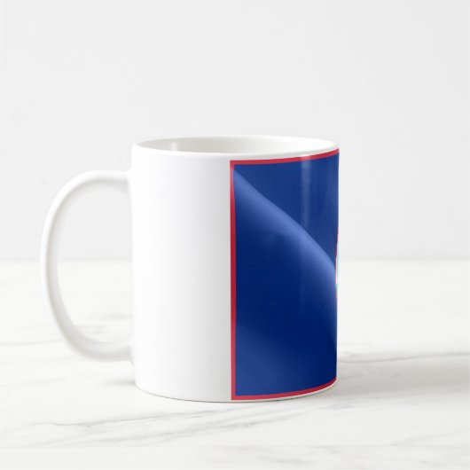 Guam - Waving Flag - Kaffeetasse (Links)
